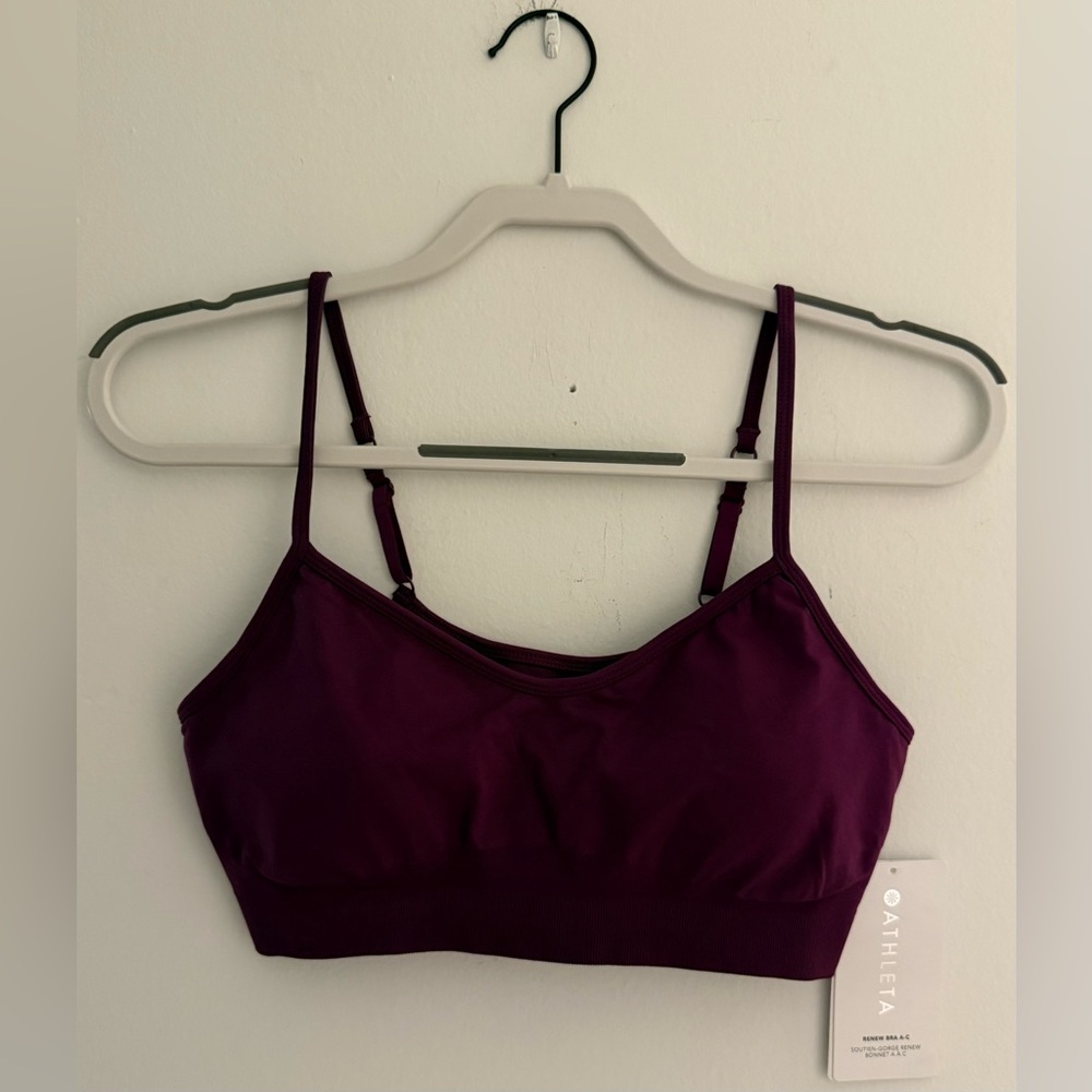 NWT Athleta Renew Bra A-C Size Large